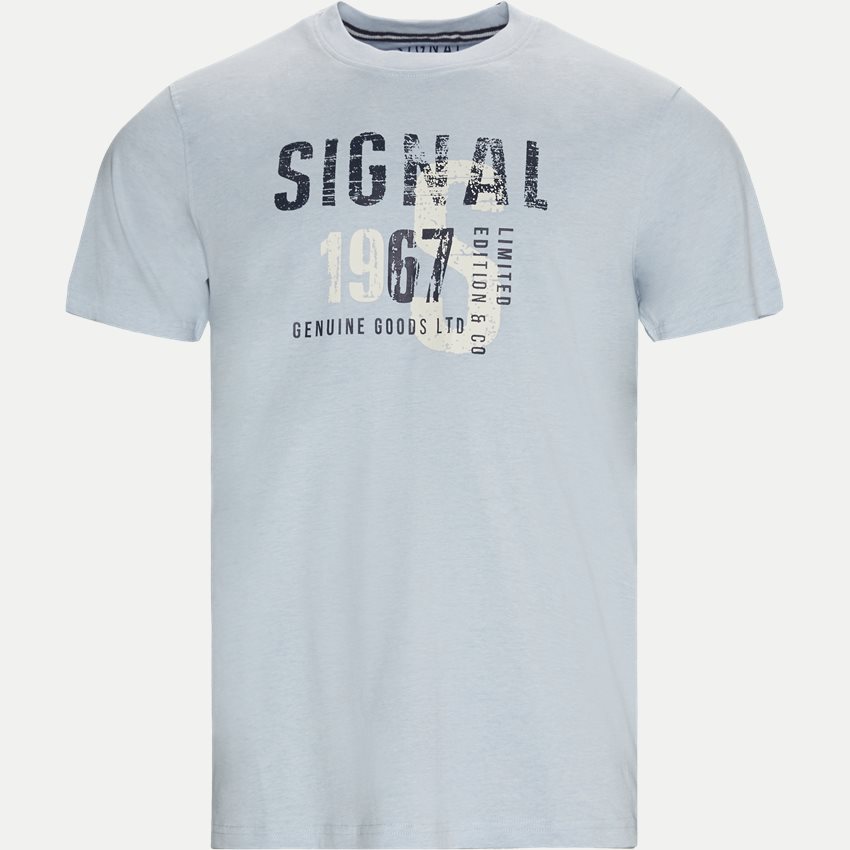 Signal T-shirts WAYNE LOGO S20 L.BLUE MEL.